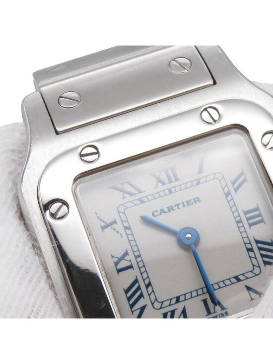 Cartier Santos Galbe SM Watch White Dial Quartz
